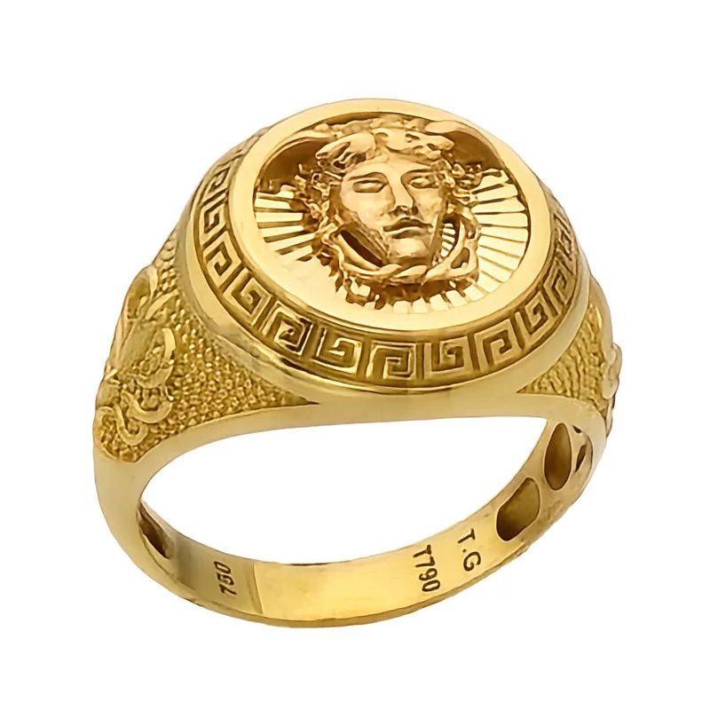 انگشتر طلا ورساچه مردانه