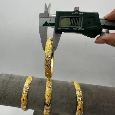 خرید النگو طلا طرح ایفل زنانه و دخترانه نمادار