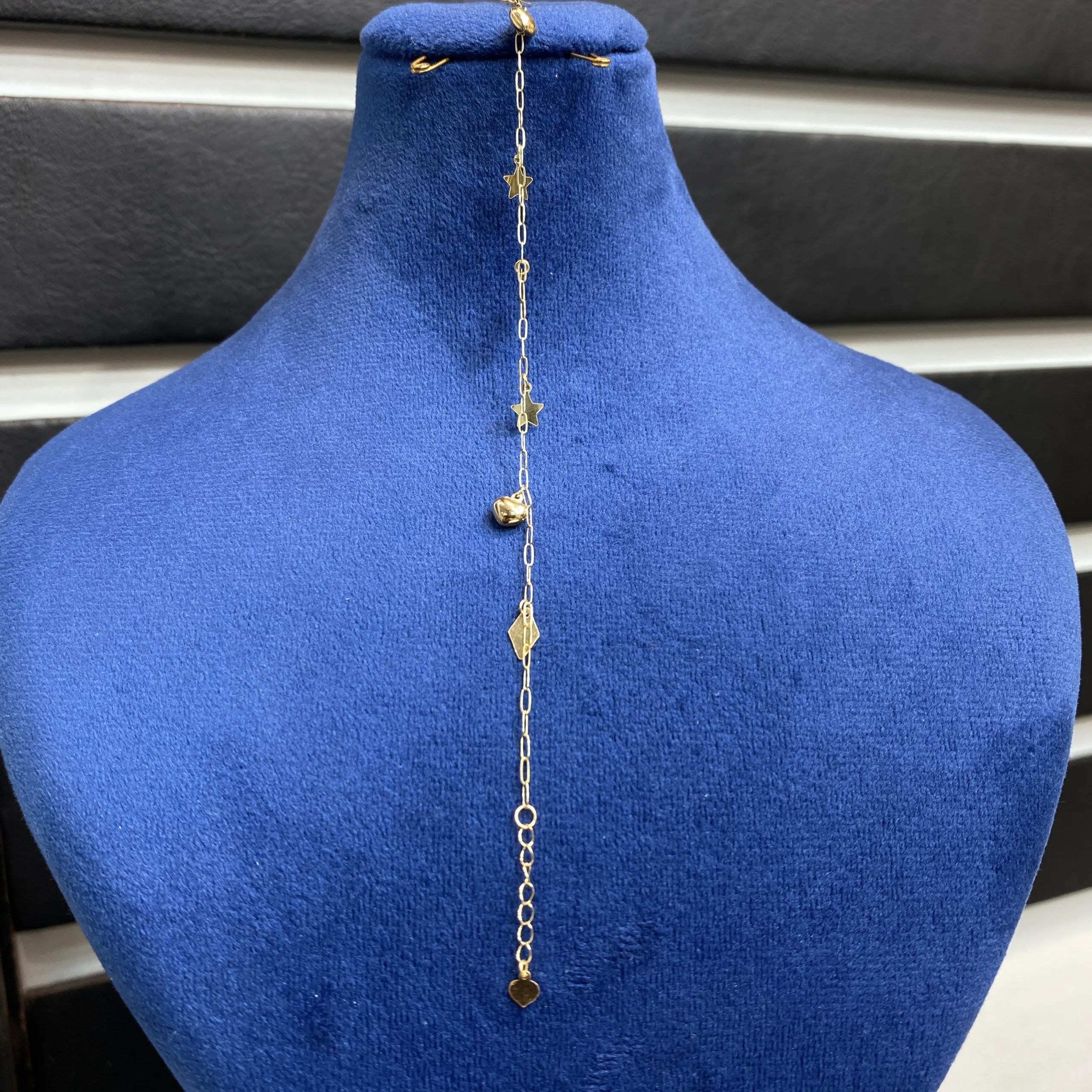 دستبند طلا لوکس زنانه و دخترانه کد 1900