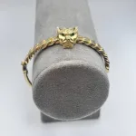 عکس دستبند طلا پنتر زنانه و دخترانه خاص
