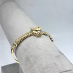خرید دستبند طلا پنتر زنانه و دخترانه لوکس