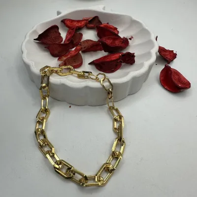 قیمت دستبند طلا هرمس شش ضلعی زنانه و دخترانه 18 عیار