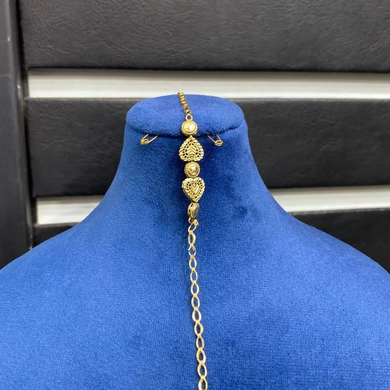 دستبند طلا لوکس دست دوم زنانه و دخترانه کد 2027