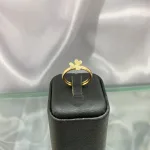 خرید انگشتر طلا گل برجسته زنانه و دخترانه زیر یک گرم