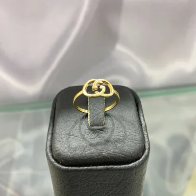 قیمت انگشتر طلا لوکس زنانه و دخترانه 18 عیار