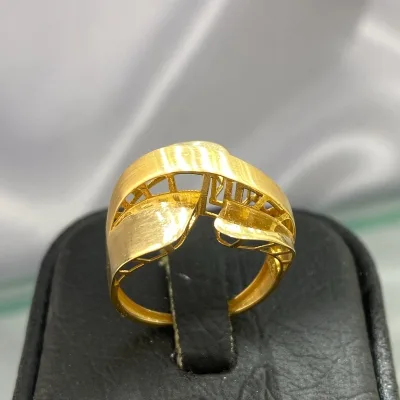 خرید انگشتر طلا لوکس زنانه و دخترانه 18 عیار