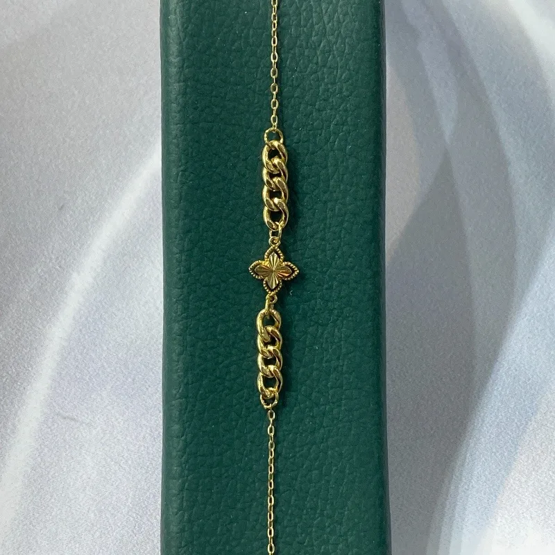 دستبند طلا مونیک کارتیر زنانه و دخترانه کد 2083