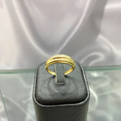 عکس انگشتر طلا زنانه و دخترانه طرح جدید لاکچری و کم وزن