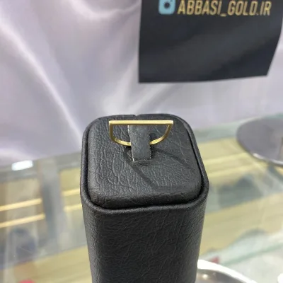 قیمت انگشتر طلا خطی دست دوم زنانه و دخترانه نمادار