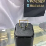 خرید انگشتر طلا خطی دست دوم زنانه و دخترانه 18 عیار