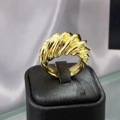 قیمت انگشتر طلا پفکی گرازیلا زنانه و دخترانه نمادار