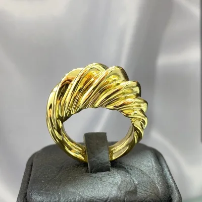 خرید انگشتر طلا پفکی گرازیلا زنانه و دخترانه شیک