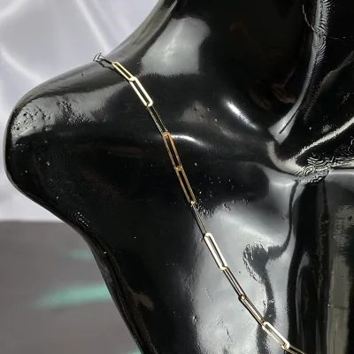 خرید زنجیر طلا کارلوکس دخترانه و زنانه شیک و جدید