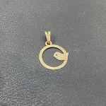 قیمت پلاک طلا لیزری طرح پرنده زنانه و دخترانه مینیمال و شیک