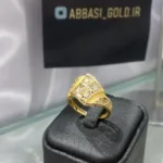 قیمت انگشتر طلافیوژن بدون اجرت زنانه و دخترانه طلا سفید و زرد 18 عیار