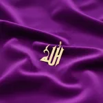 خرید پلاک لیزری طلا طرح اسم الله زنانه و دخترانه لوکس و زیبا