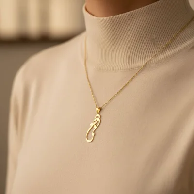 قیمت پلاک طلا لیزری طرح مامان کم وزن و ظریف