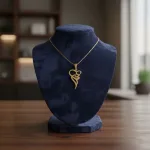 قیمت پلاک طلا لیزری طرح مادر و قلب شیک و جذاب