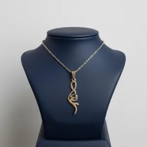 قیمت پلاک طلا لیزری اسم رضا لوکس و مینیمال