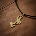 قیمت پلاک لیزری طلا طرح اسم خدا زنانه و دخترانه شیک و جذاب