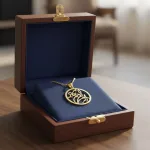 خرید پلاک لیزری طلا و ان یکاد شیک و کم وزن