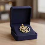 خرید پلاک لیزری طلا وان یکاد و گل لوکس و جذاب