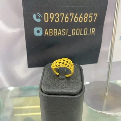 خرید انگشتر طلا فیوژن دست دوم و بدون اجرت زنانه و دخترانه 18 عیار
