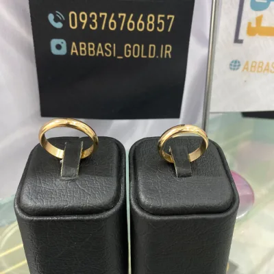 خرید حلقه رینگی ست طلا 18 عیار