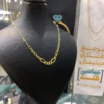 خرید زنجیر طلا فیگارو کنیک زنانه 18 عیار حدود 2 گرم