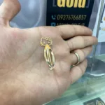قیمت سنجاق سر طلا کیتی فانتزی و مینیمال دخترانه و بچگانه 18 عیار زیر 1 گرم
