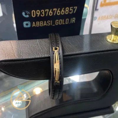 قیمت دستبند طلا چرم فروهر اسپرت 18 عیار زیر 500 سوت