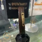 عکس مدل دستبند طلا چرم اسم حسین (Hossein) 18 عیار سبک