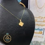 عکس مدل پلاک طلا ونکلیف توپر زنانه و دخترانه 18 عیار زیر یک گرم