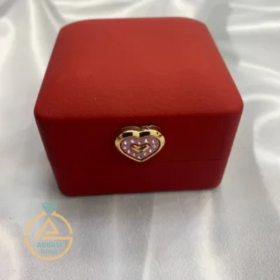 خرید جعبه جواهر چراغدار لوکس قرمز شیک و جدید