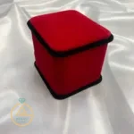 خرید جعبه جواهر فانتزی مخمل قرمز شیک و جدید