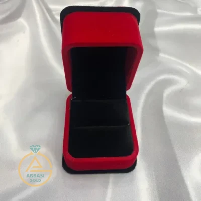 قیمت جعبه جواهر فانتزی مخمل قرمز شیک و ساده