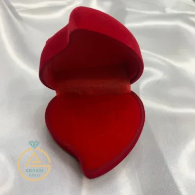 قیمت جعبه جواهر قلب قرمز با طرح گل فانتزی و مینیمال شیک و جدید