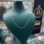 قیمت زنجیر طلا بدون اجرت و دست دوم زنانه و دخترانه 18 عیار